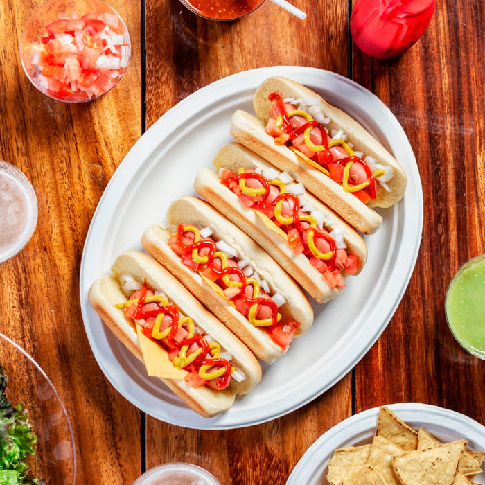 Hot-Dogs con Chinet