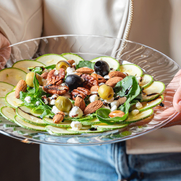 Carpaccio vegetariano.