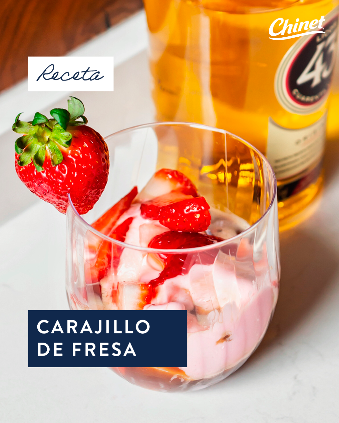 Carajillo de Fresa.