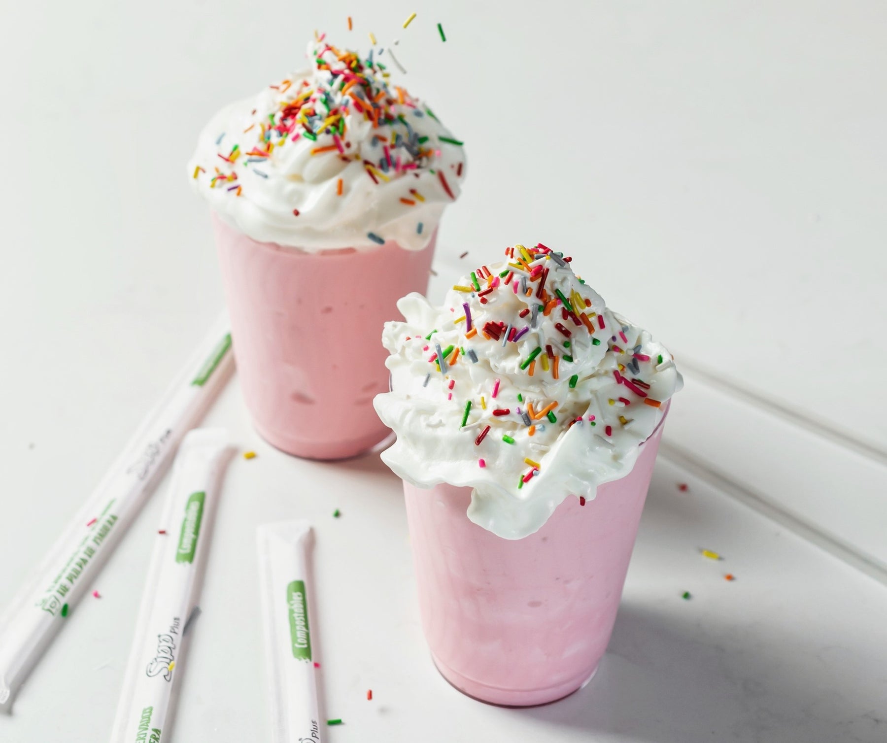 Malteada de Fresa