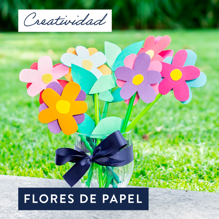 Flores de Papel con Chinet