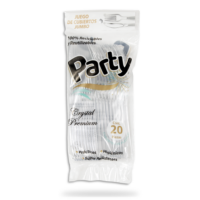 Juego de Cubiertos Party Crystal Premium - 1307004