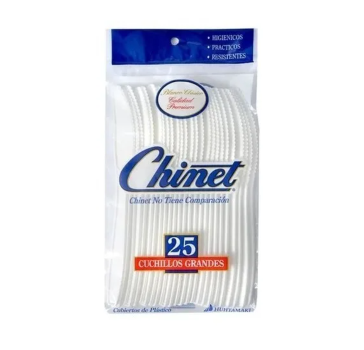 Cuchillos grandes Chinet - 1302033