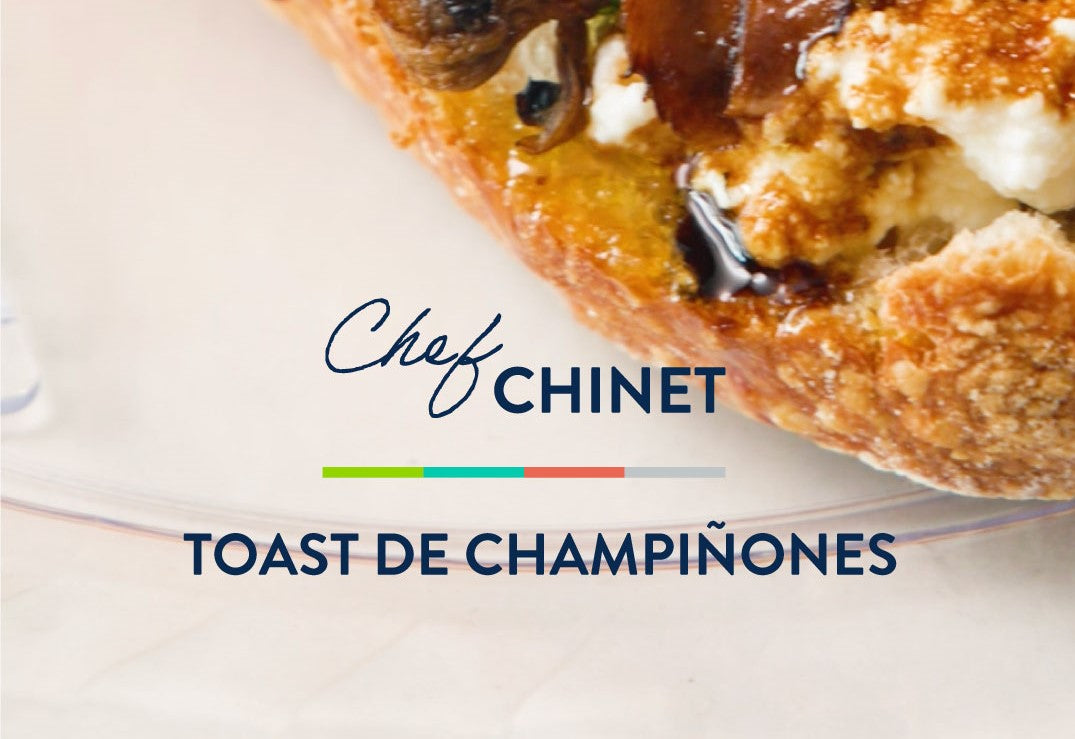 Toast de Champiñones.