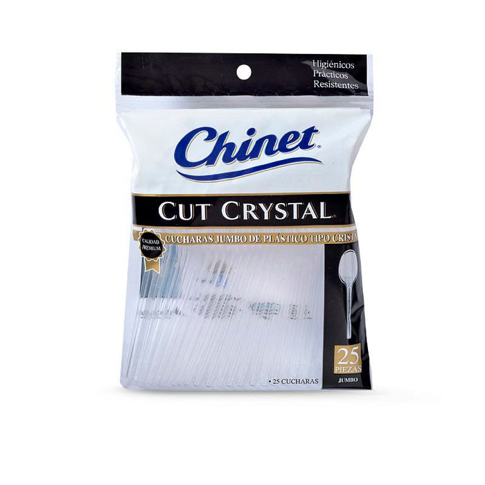 Cucharas Jumbo Chinet  Crystal – 1302018